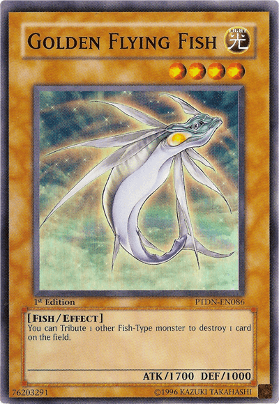 Golden Flying Fish [PTDN-EN086] Super Rare - Josh's Cards