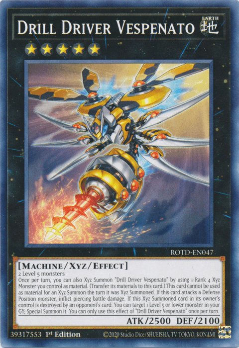 Drill Driver Vespenato [ROTD-EN047] Common - Josh's Cards