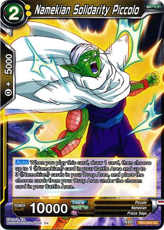 Namekian Solidarity Piccolo (TB3-055) [Clash of Fates] Parallel Foil