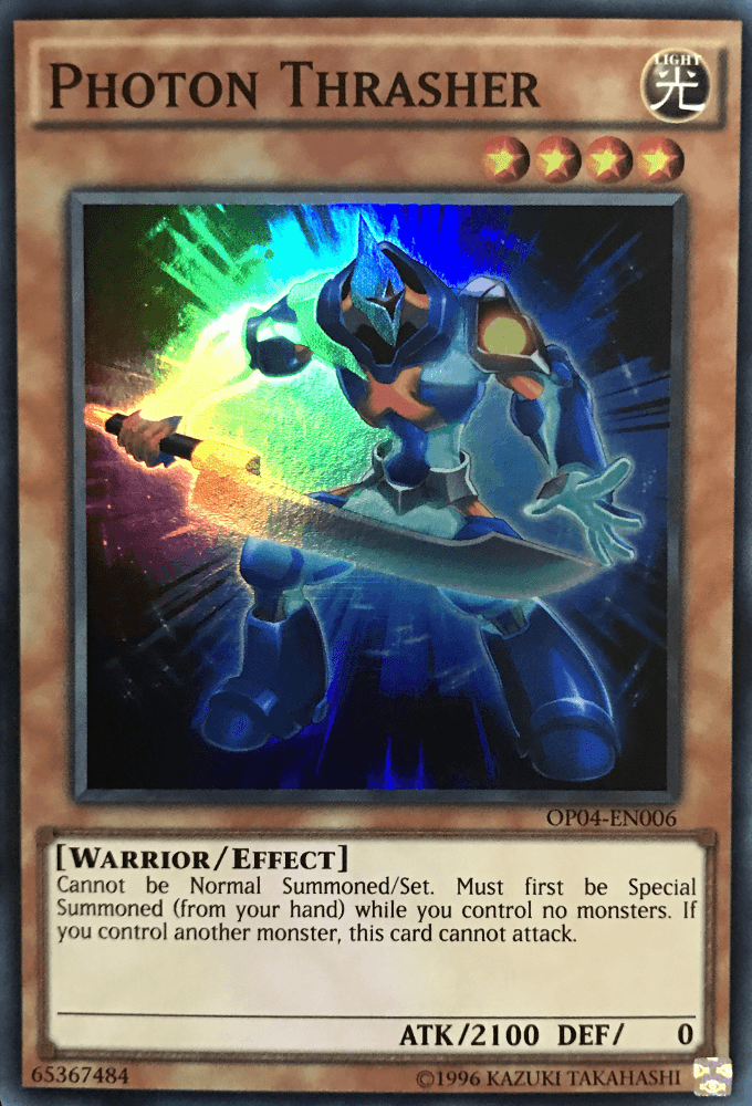 Photon Thrasher [OP04-EN006] Super Rare - Josh's Cards