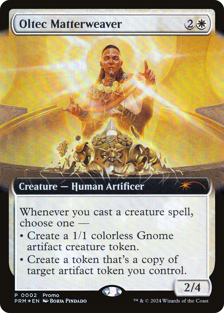 Oltec Matterweaver (LARP-002) - Wizards Play Network 2024: (Extended Art) Foil