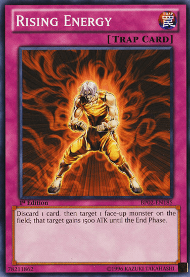 Rising Energy [BP02-EN185] Mosaic Rare - Josh's Cards