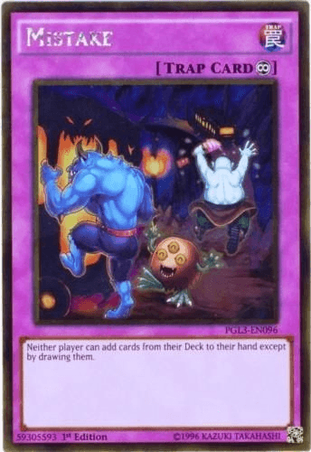 Mistake [PGL3-EN096] Gold Rare - Josh's Cards