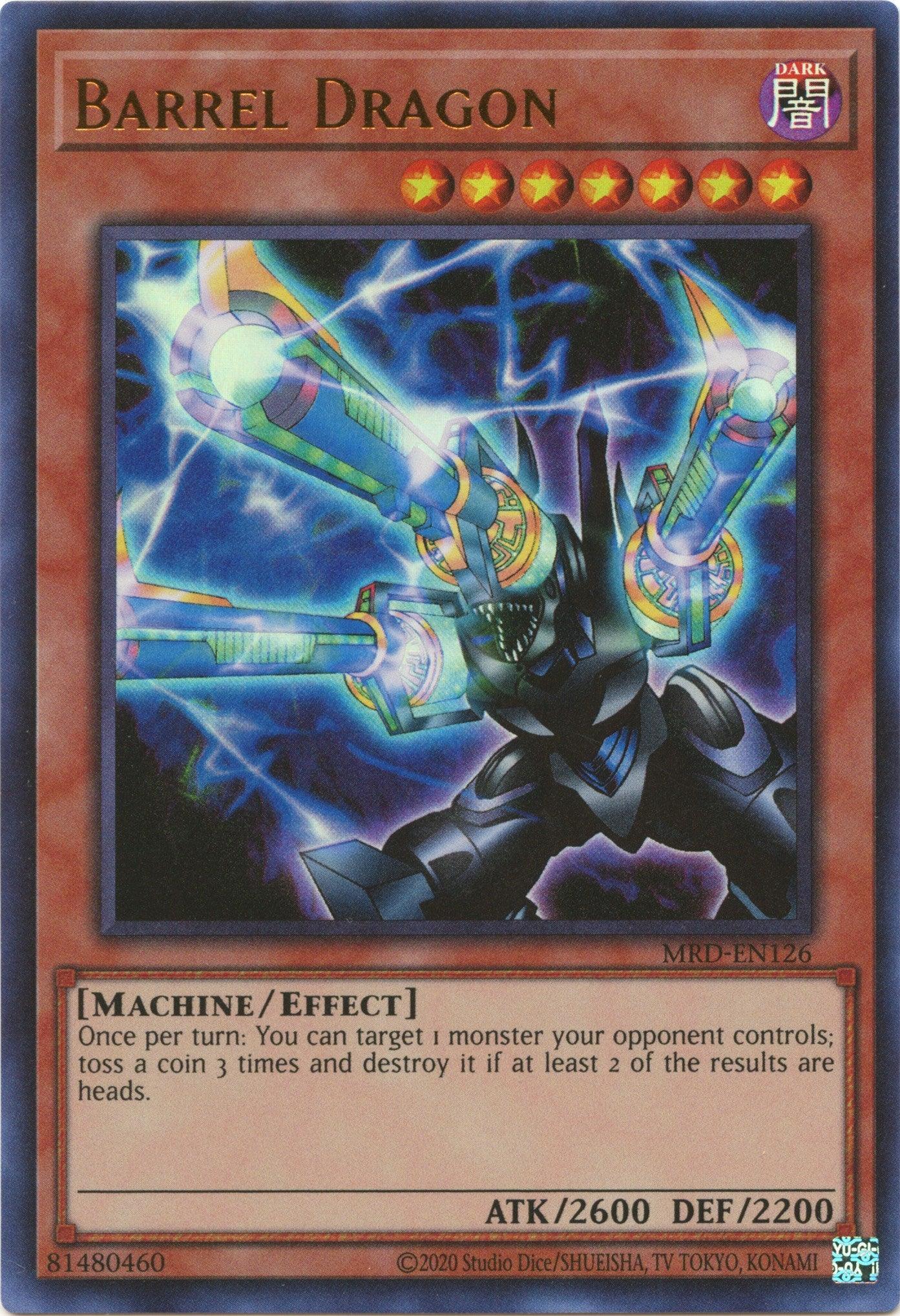 Barrel Dragon (25th Anniversary) [MRD-EN126] Ultra Rare - Josh's Cards