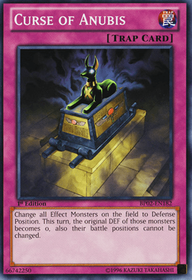 Curse of Anubis [BP02-EN182] Mosaic Rare - Josh's Cards