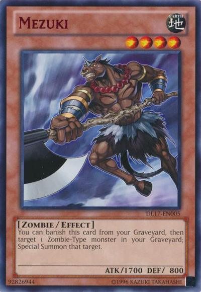 Mezuki (Red) [DL17-EN005] Rare - Josh's Cards