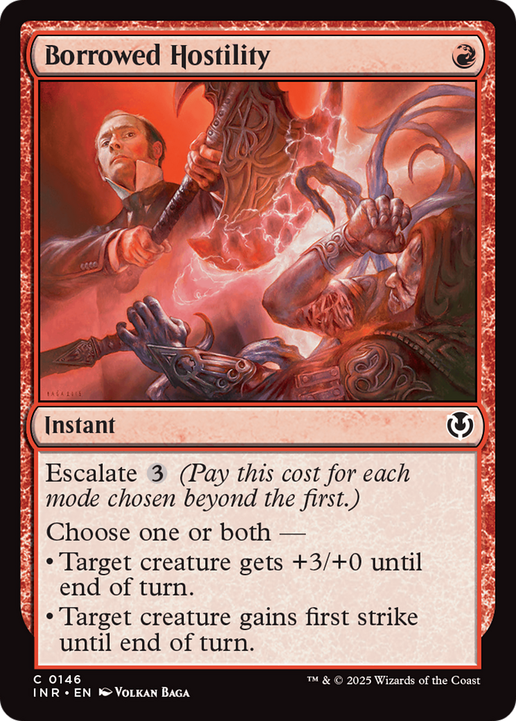 Borrowed Hostility (INR-146) - Innistrad Remastered