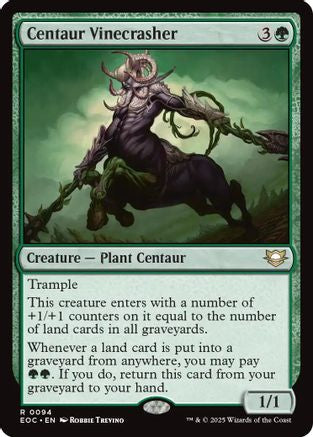 Centaur Vinecrasher (EOC-094) - Commander: Edge of Eternities