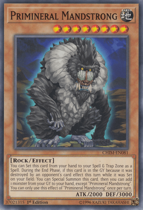 Primineral Mandstrong [CHIM-EN081] Common - Josh's Cards