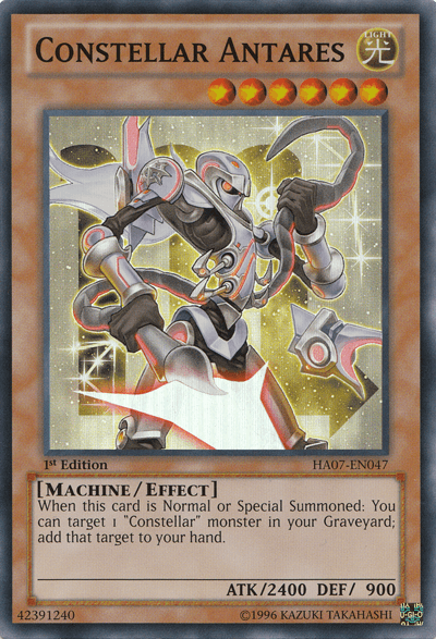 Constellar Antares [HA07-EN047] Super Rare - Josh's Cards