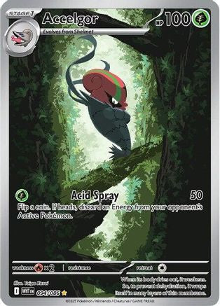 Accelgor 094/086 - SV White Flare Holofoil