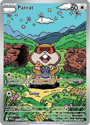 Patrat 152/086 - SV White Flare Holofoil