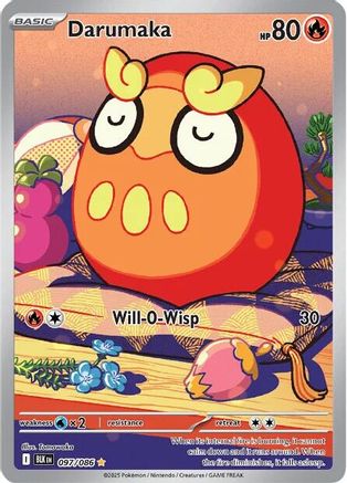 Darumaka 097/086 - SV Black Bolt Holofoil