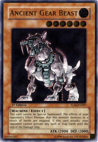 Ancient Gear Beast [TLM-EN007] Ultimate Rare - Josh's Cards