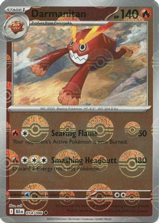 Darmanitan (Poke Ball Pattern) 014/086 - SV Black Bolt - Holofoil