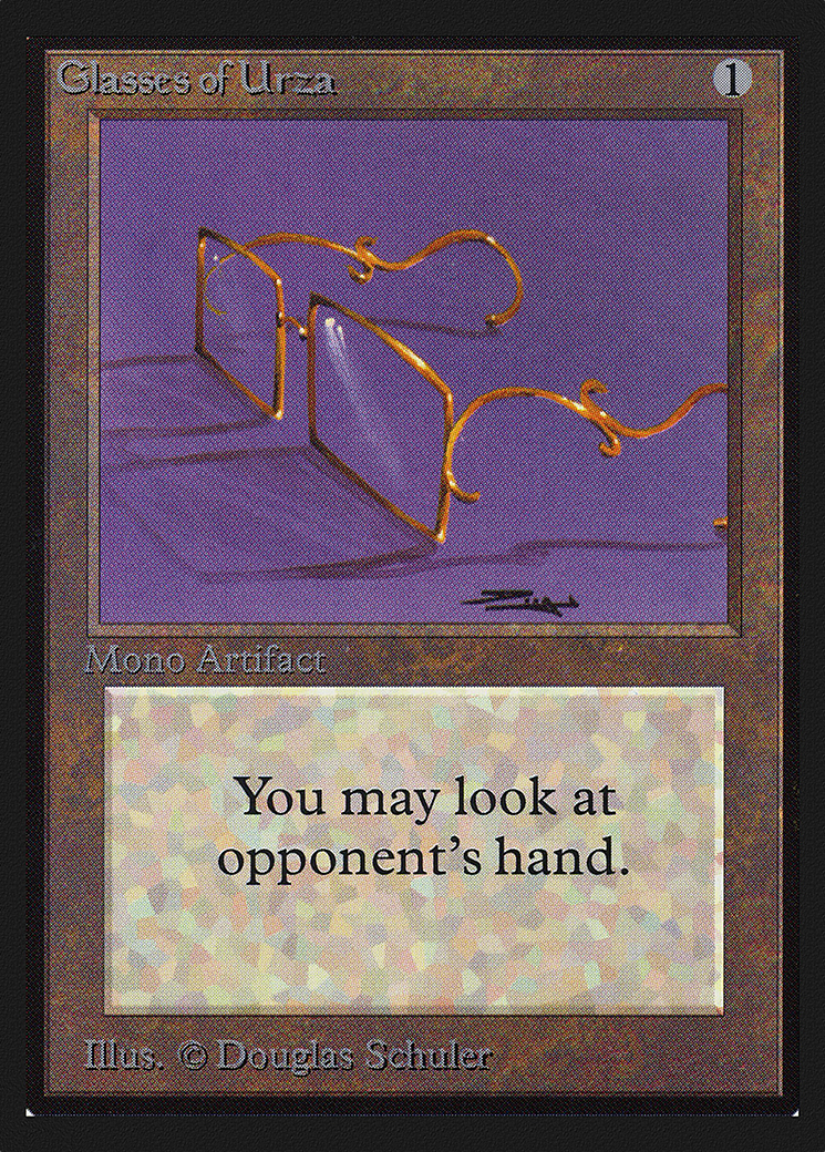 Glasses of Urza (IED-) - Intl. Collectors' Edition