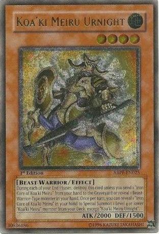 Koa'ki Meiru Urnight [ABPF-EN025] Ultimate Rare - Josh's Cards