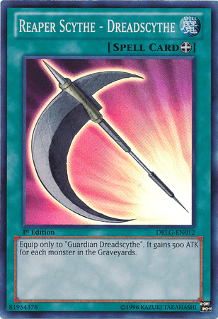 Reaper Scythe - Dreadscythe [DRLG-EN012] Super Rare - Josh's Cards
