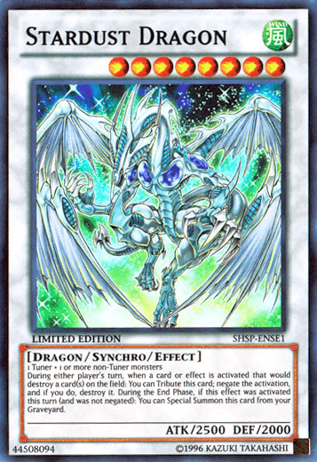 Stardust Dragon [SHSP-ENSE1] Super Rare - Josh's Cards