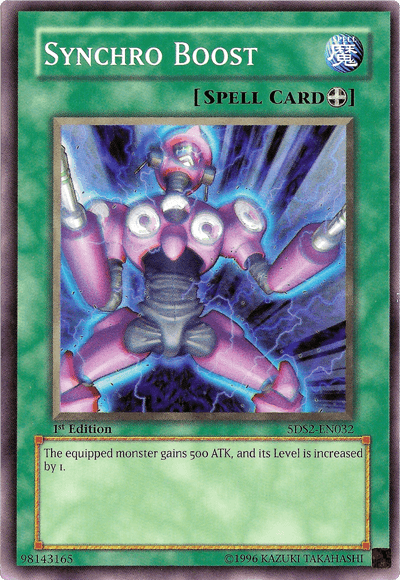 Synchro Boost [5DS2-EN032] Common - Josh's Cards