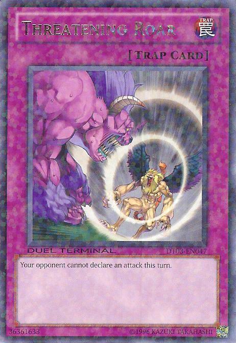 Threatening Roar [DT03-EN047] Rare - Josh's Cards