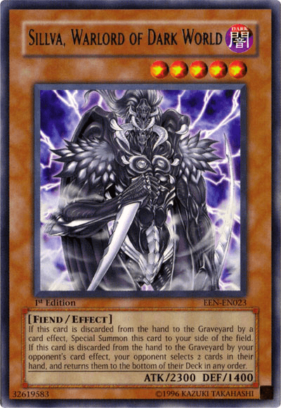 Sillva, Warlord of Dark World [EEN-EN023] Rare - Josh's Cards