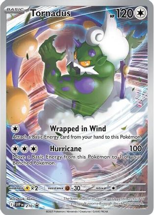 Tornadus 210 - SV Scarlet & Violet Promo Cards Holofoil