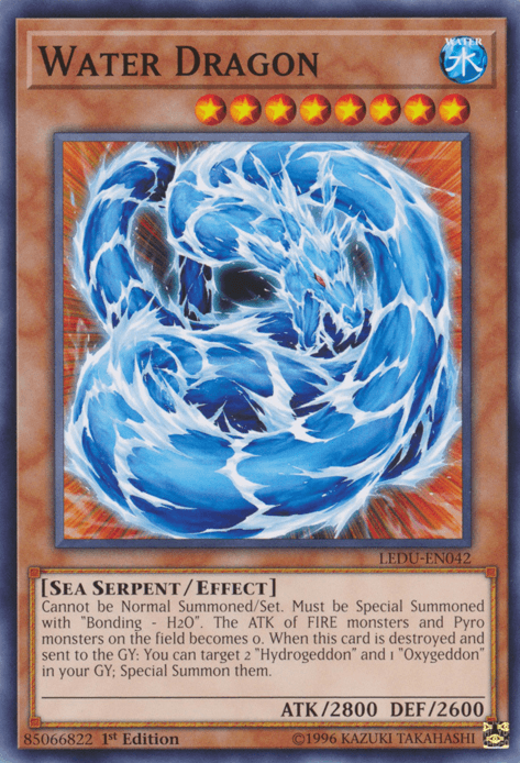 Water Dragon [LEDU-EN042] Common - Josh's Cards