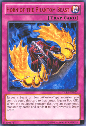 Horn of the Phantom Beast (Red) [DL15-EN020] Rare - Josh's Cards