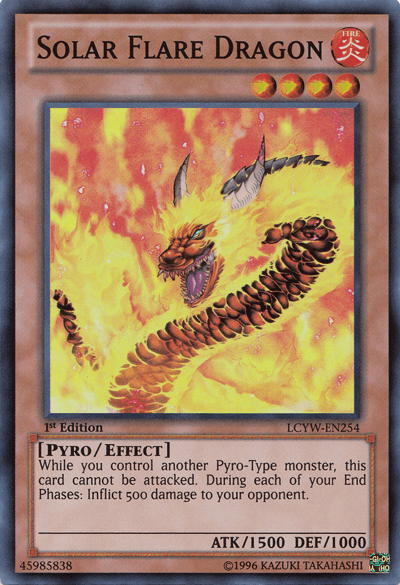 Solar Flare Dragon [LCYW-EN254] Super Rare - Josh's Cards