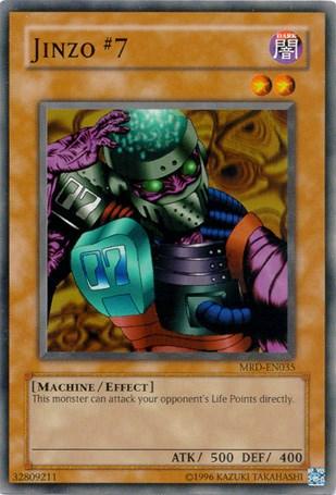 Jinzo #7 [MRD-EN035] Short Print - Josh's Cards