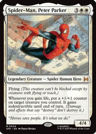 Spider-Man, Peter Parker (SPE, MAR-004) - Marvel's Spider-Man: Eternal-Legal