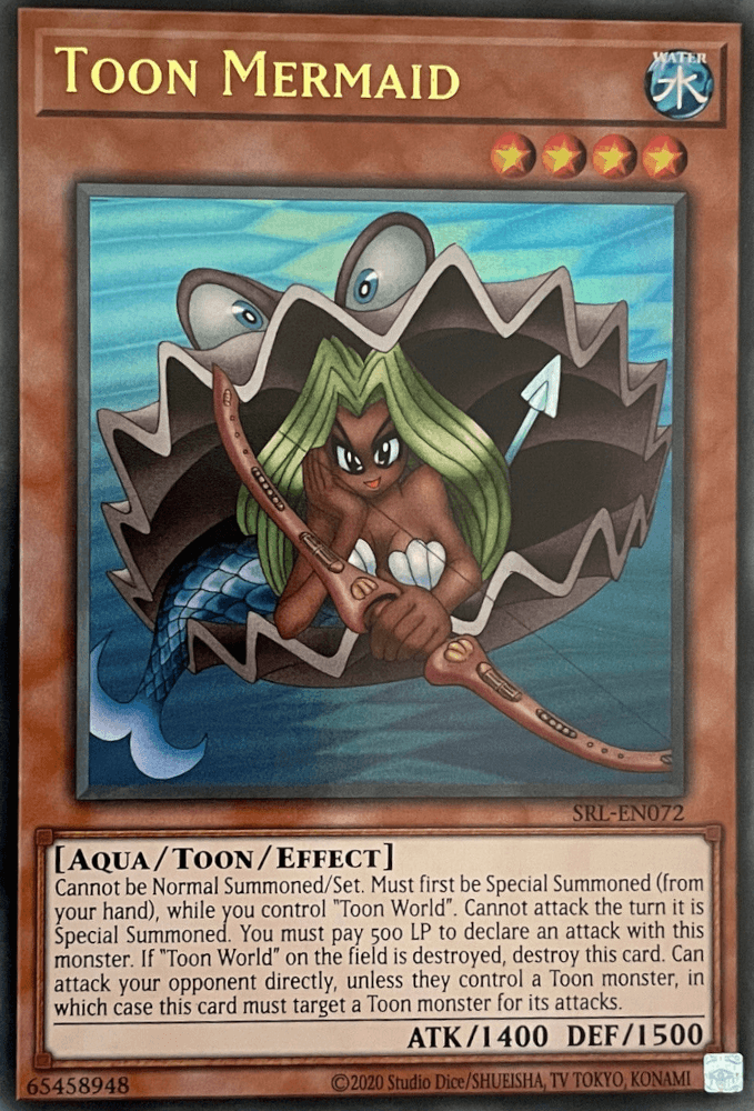Toon Mermaid (25th Anniversary) [SRL-EN072] Ultra Rare - Josh's Cards