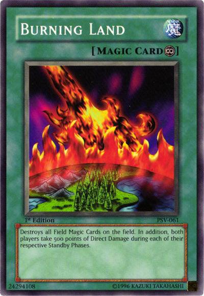 Burning Land [PSV-061] Common - Josh's Cards