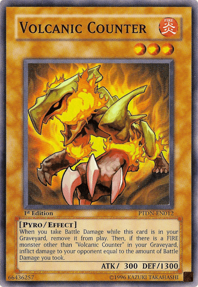 Volcanic Counter [PTDN-EN012] Super Rare - Josh's Cards