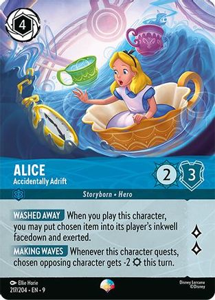 Alice - Accidentally Adrift (Epic) (210/204) - Fabled Holofoil