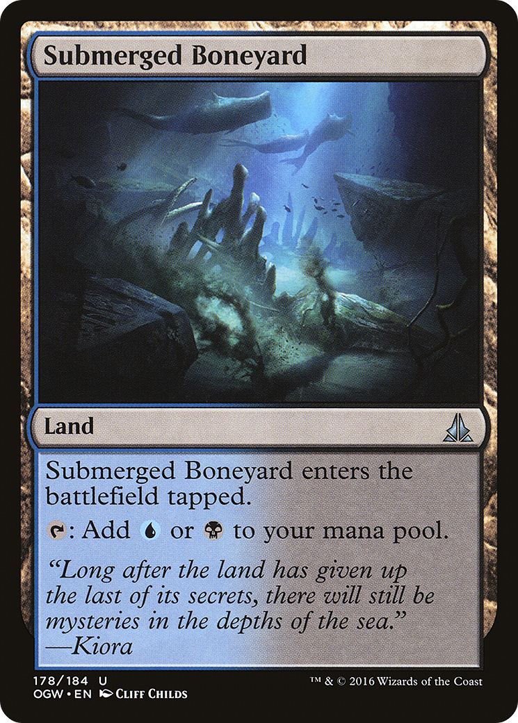 Submerged Boneyard (OGW-178) - Oath of the Gatewatch Foil