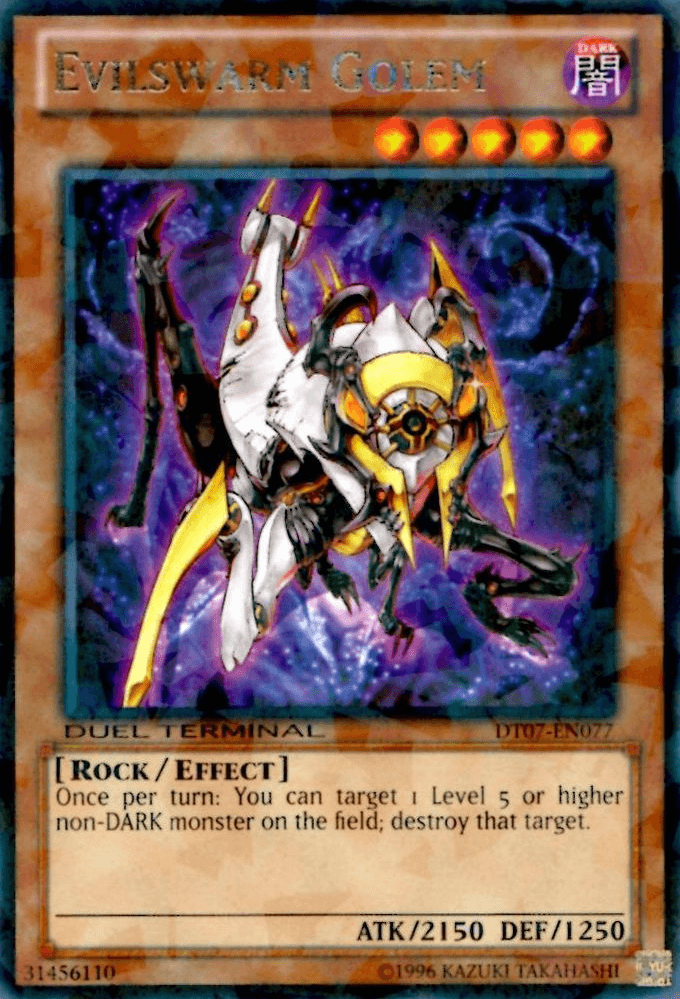 Evilswarm Golem [DT07-EN077] Rare - Josh's Cards