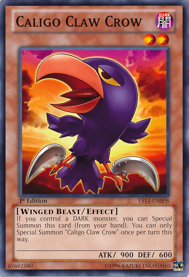 Caligo Claw Crow [YS13-EN008] Common - Josh's Cards