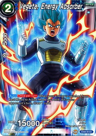 Vegeta, Energy Absorber (EX06-09) [Special Anniversary Set] Parallel Foil