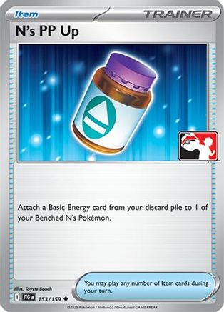 N's PP Up 153/159 - Prize Pack Series Cards Holofoil