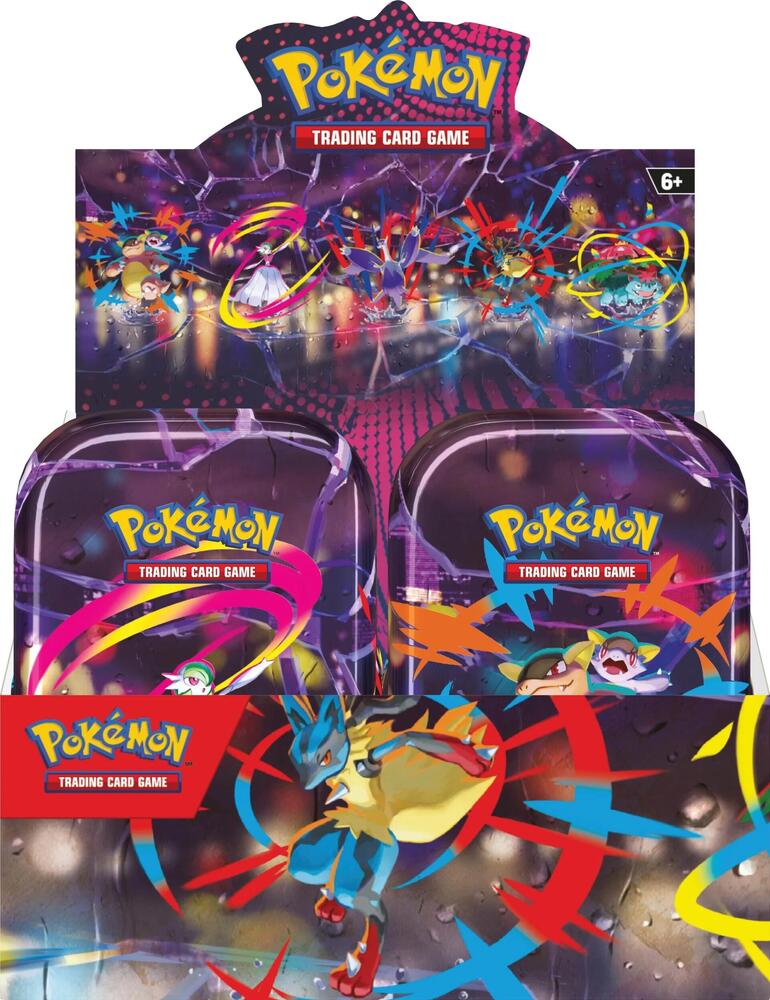 Pokemon: Mega Heroes Mini Tin Display