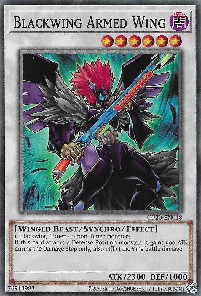 Blackwing Armed Wing [OP20-EN018] Common - Josh's Cards