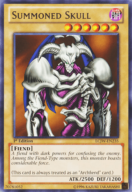 Summoned Skull [LCJW-EN235] Rare - Josh's Cards