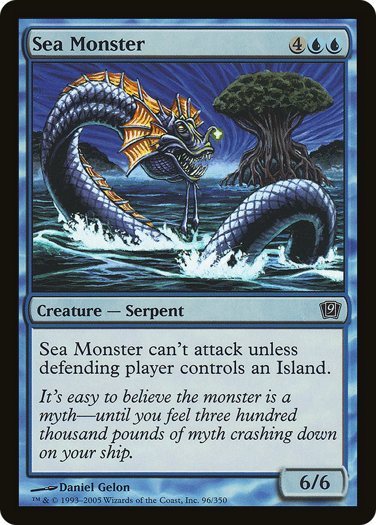 Sea Monster [Ninth Edition] Foil