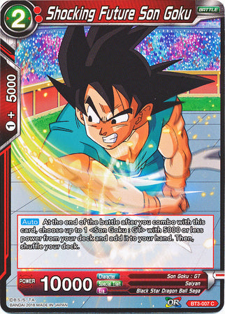 Shocking Future Son Goku (BT3-007) [Cross Worlds] Parallel Foil