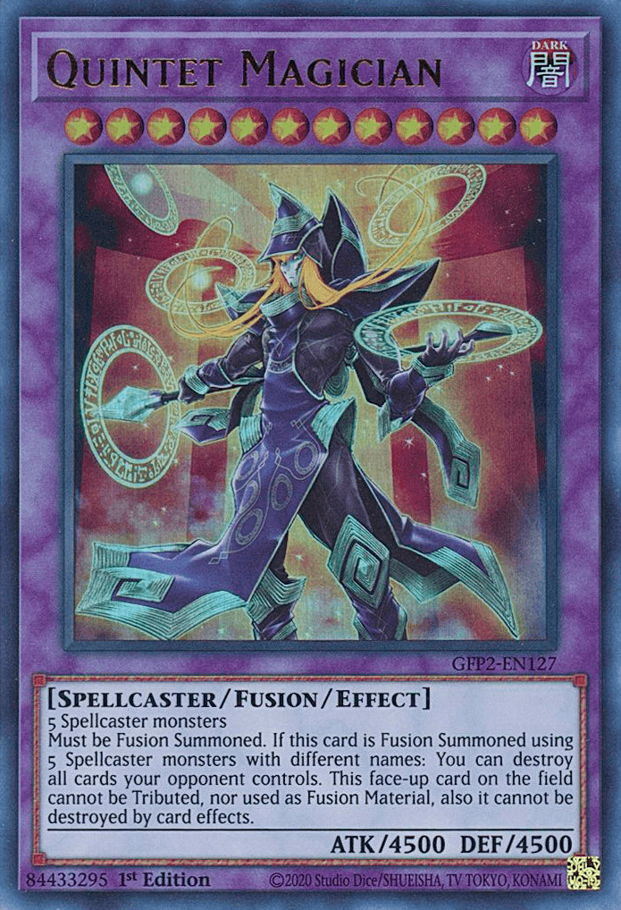 Quintet Magician [GFP2-EN127] Ultra Rare - Josh's Cards