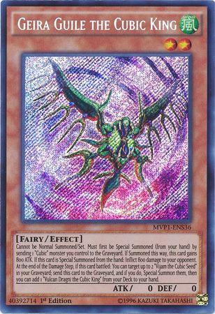 Geira Guile the Cubic King [MVP1-ENS36] Secret Rare - Josh's Cards