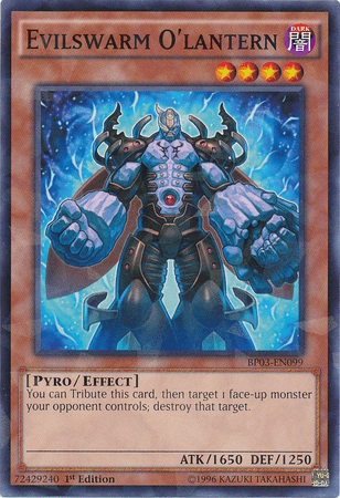 Evilswarm O'lantern [BP03-EN099] Shatterfoil Rare - Josh's Cards