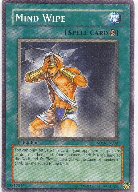 Mind Wipe [SOD-EN039] Common - Josh's Cards
